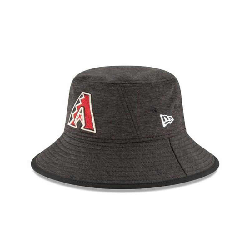 MLB Arizona Diamondbacks Shadowed Stretch (ZYU3759) - Black New Era Bucket Hats